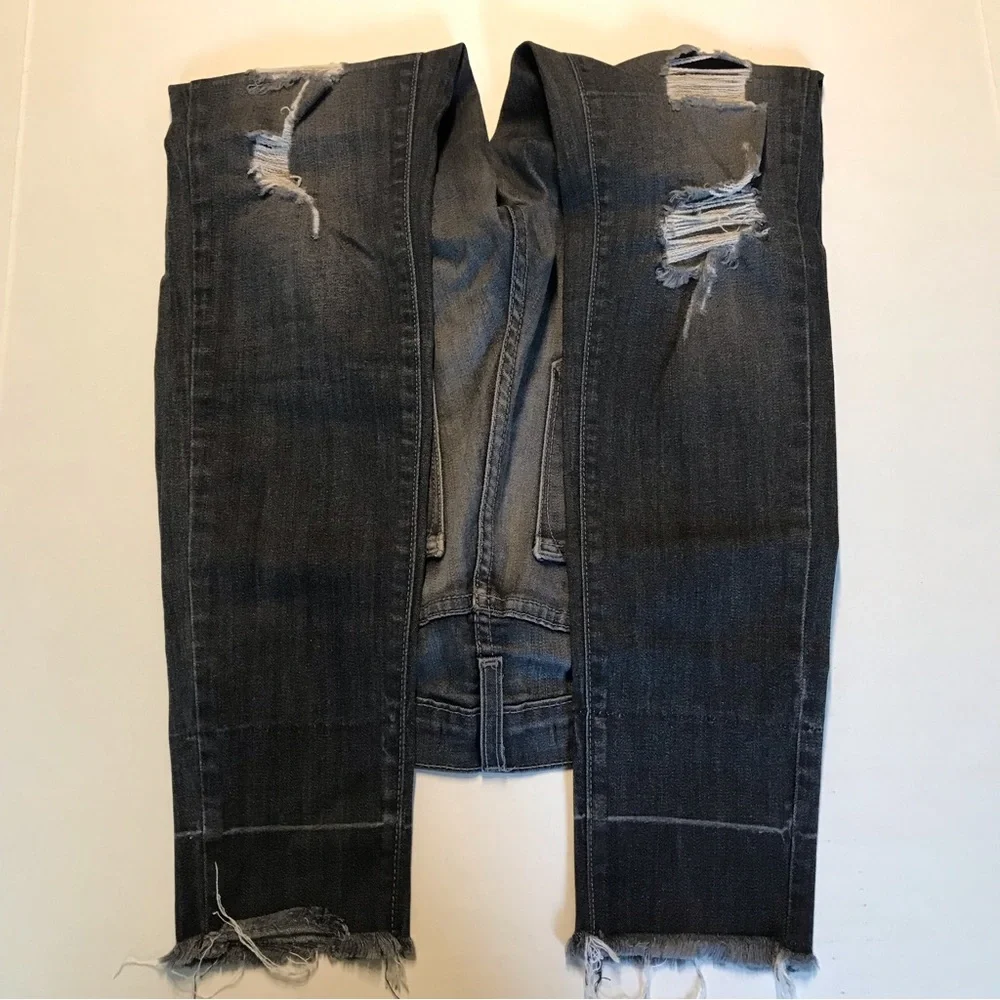 Kancan Mid-Rise Ankle Skinny Stretch Jeans In Aetius Sz 27.